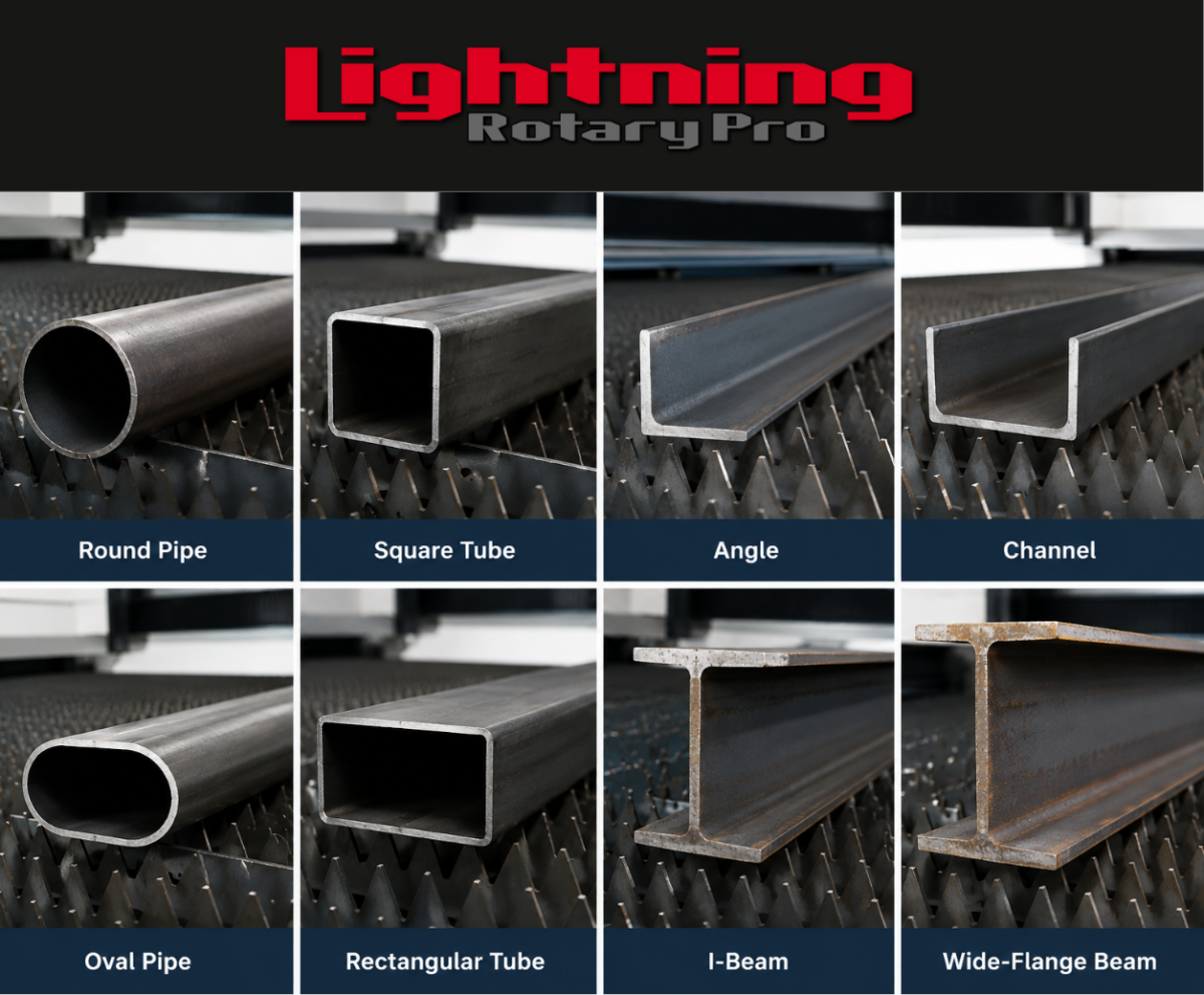 Lightning Rotary Pro CNC Laser Tube Cutting Machine | LSCS